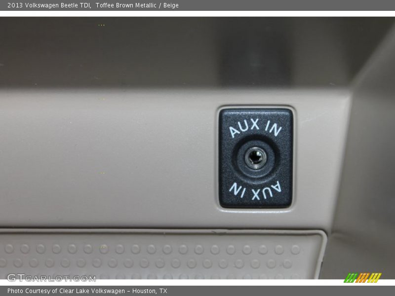 Toffee Brown Metallic / Beige 2013 Volkswagen Beetle TDI