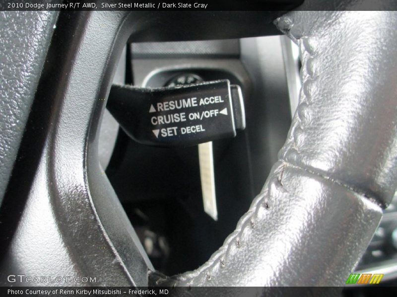 Silver Steel Metallic / Dark Slate Gray 2010 Dodge Journey R/T AWD