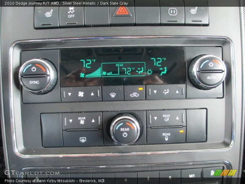 Silver Steel Metallic / Dark Slate Gray 2010 Dodge Journey R/T AWD