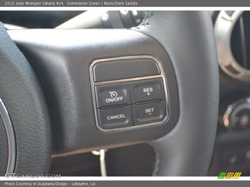 Commando Green / Black/Dark Saddle 2013 Jeep Wrangler Sahara 4x4