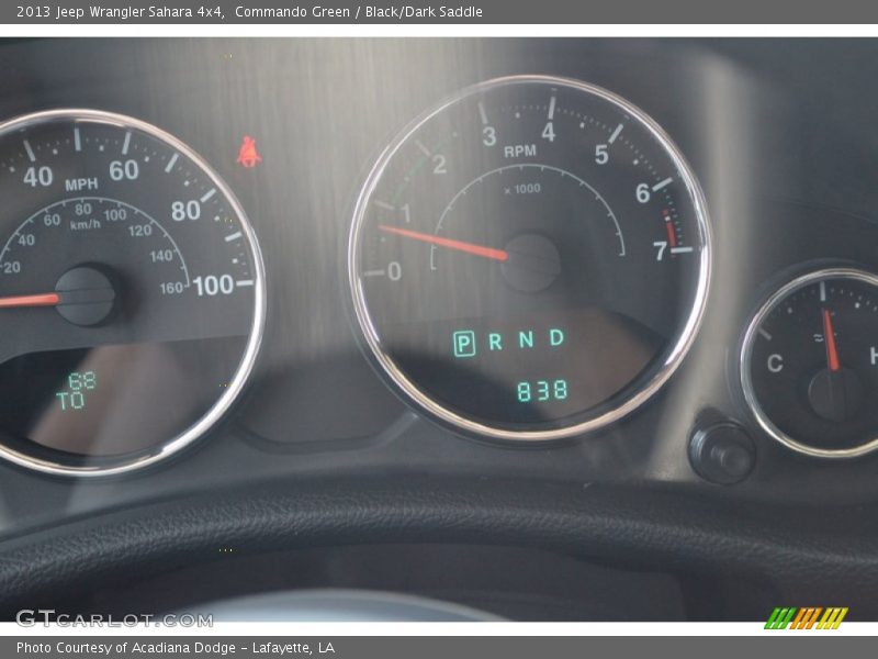 Commando Green / Black/Dark Saddle 2013 Jeep Wrangler Sahara 4x4