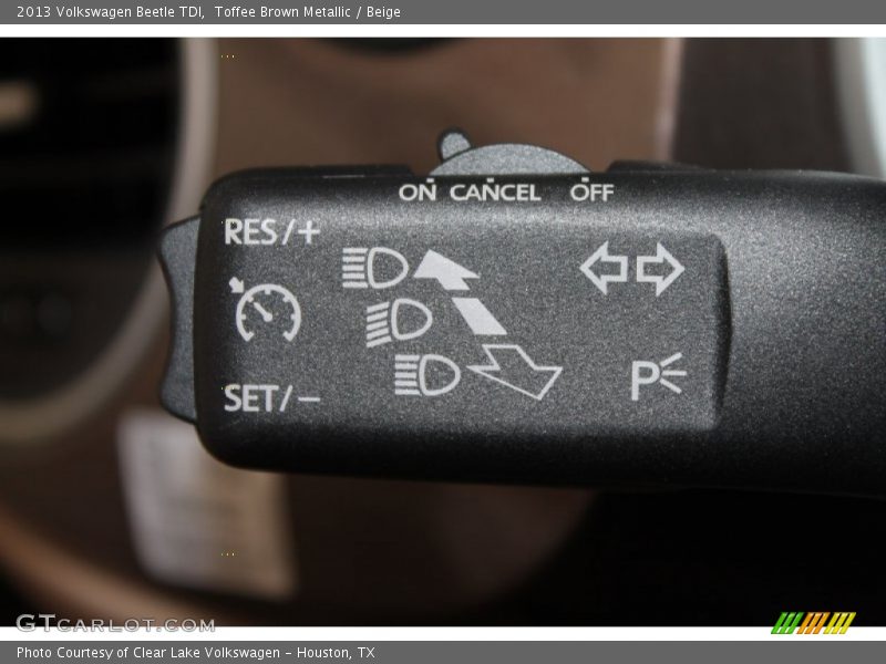 Toffee Brown Metallic / Beige 2013 Volkswagen Beetle TDI