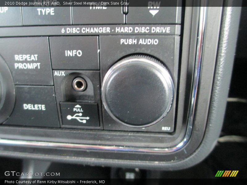 Silver Steel Metallic / Dark Slate Gray 2010 Dodge Journey R/T AWD