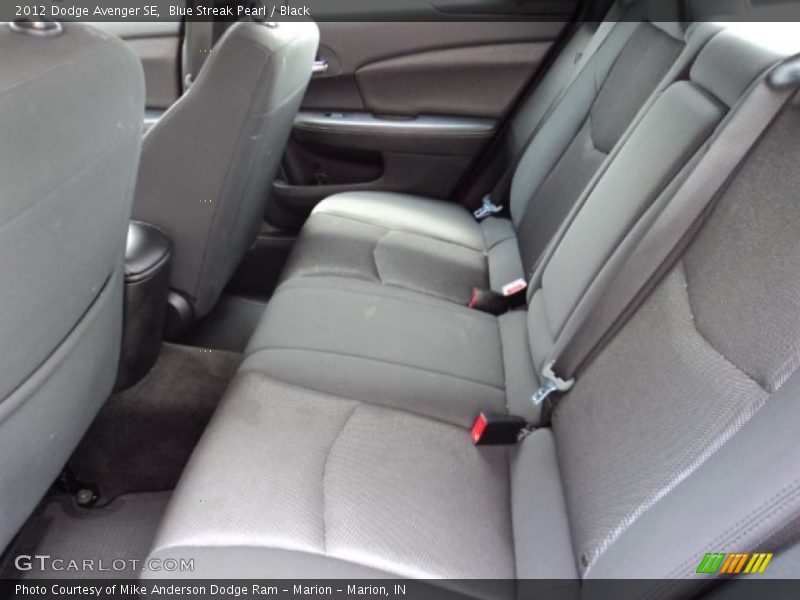 Blue Streak Pearl / Black 2012 Dodge Avenger SE