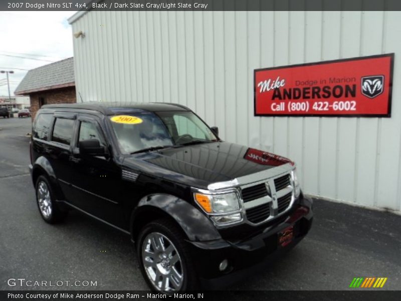 Black / Dark Slate Gray/Light Slate Gray 2007 Dodge Nitro SLT 4x4