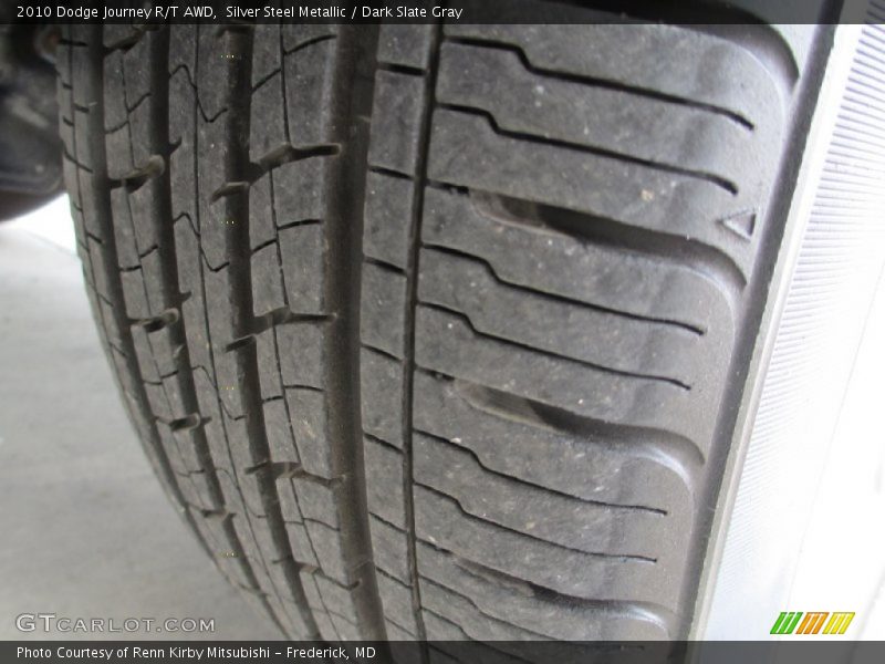 Silver Steel Metallic / Dark Slate Gray 2010 Dodge Journey R/T AWD