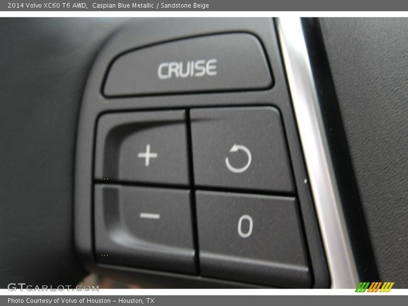Caspian Blue Metallic / Sandstone Beige 2014 Volvo XC60 T6 AWD