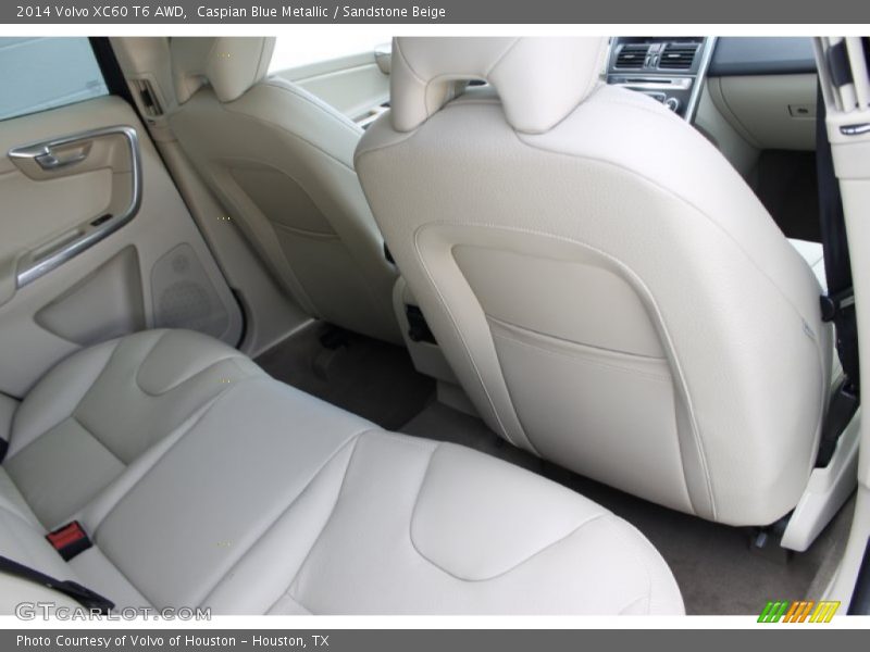 Caspian Blue Metallic / Sandstone Beige 2014 Volvo XC60 T6 AWD