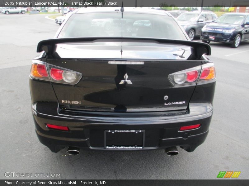 Tarmac Black Pearl / Black 2009 Mitsubishi Lancer RALLIART