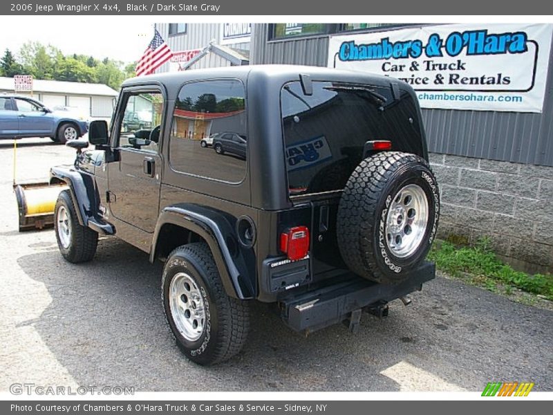 Black / Dark Slate Gray 2006 Jeep Wrangler X 4x4