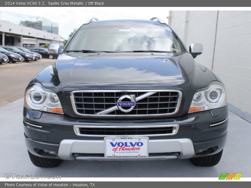 Saville Grey Metallic / Off Black 2014 Volvo XC90 3.2