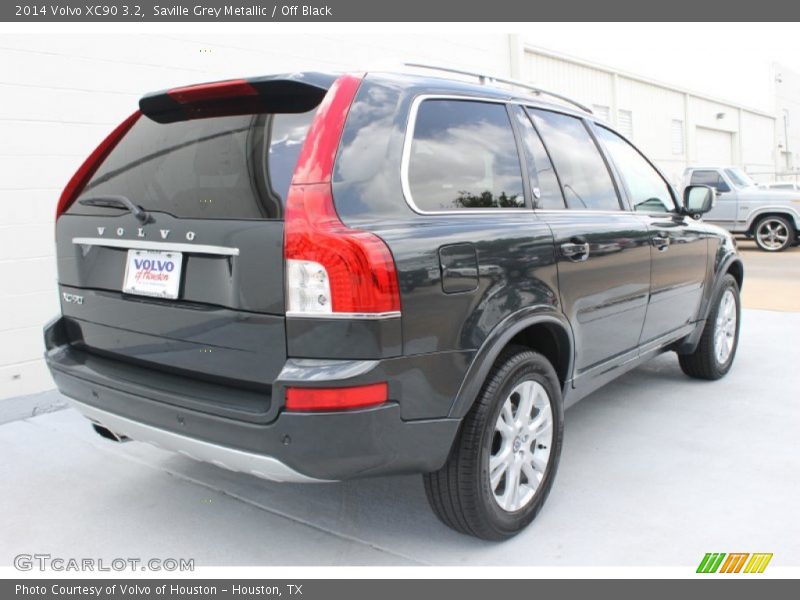 Saville Grey Metallic / Off Black 2014 Volvo XC90 3.2