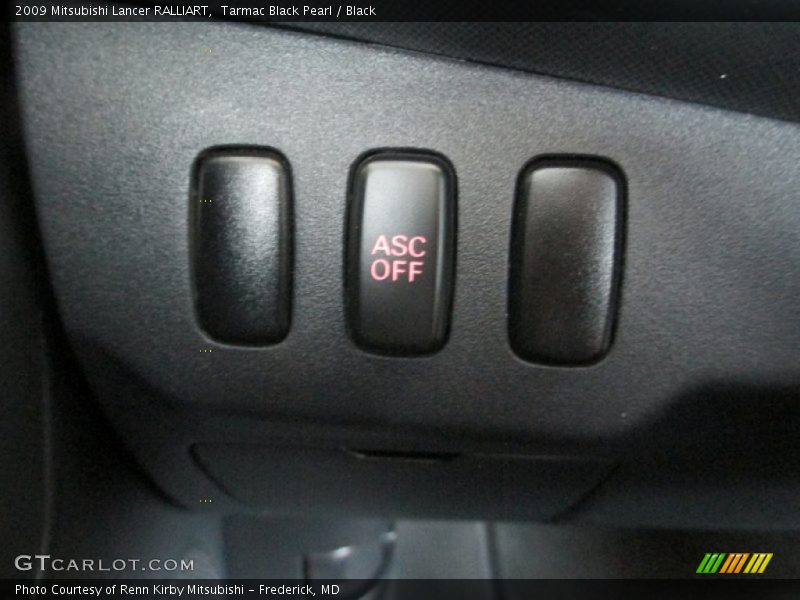 Tarmac Black Pearl / Black 2009 Mitsubishi Lancer RALLIART