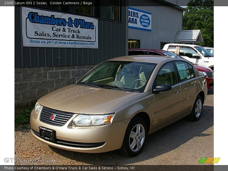 Golden Cashmere / Beige 2006 Saturn ION 2 Sedan