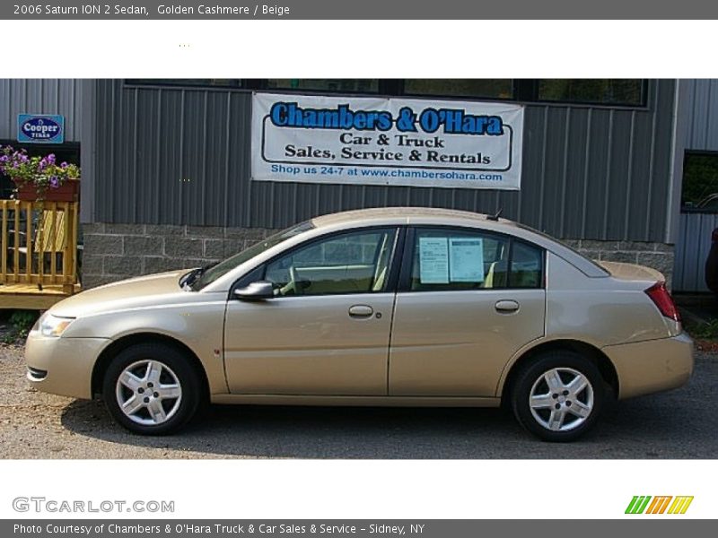 Golden Cashmere / Beige 2006 Saturn ION 2 Sedan