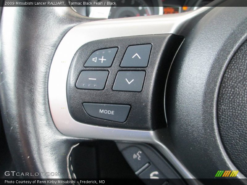 Tarmac Black Pearl / Black 2009 Mitsubishi Lancer RALLIART
