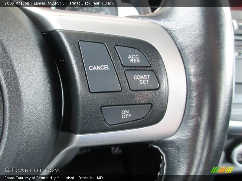 Tarmac Black Pearl / Black 2009 Mitsubishi Lancer RALLIART