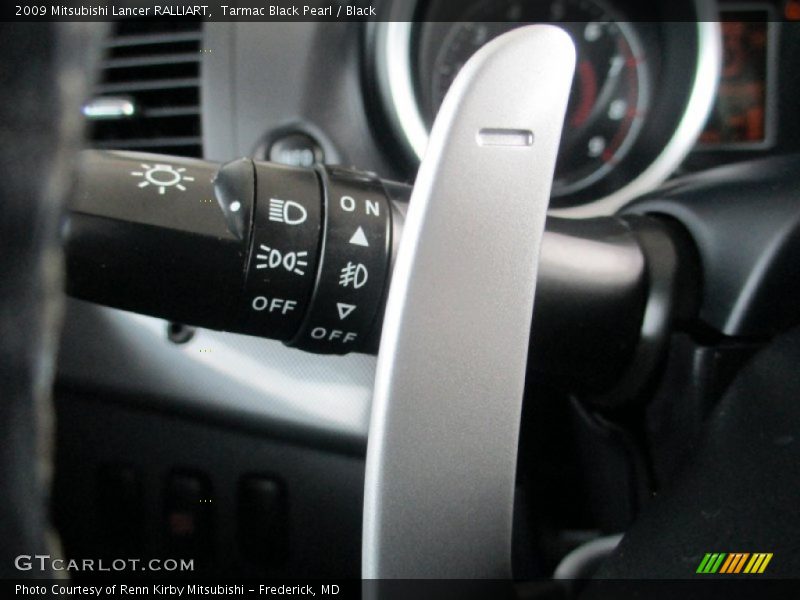 Tarmac Black Pearl / Black 2009 Mitsubishi Lancer RALLIART