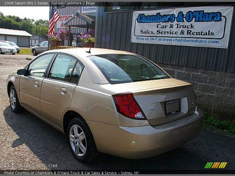Golden Cashmere / Beige 2006 Saturn ION 2 Sedan