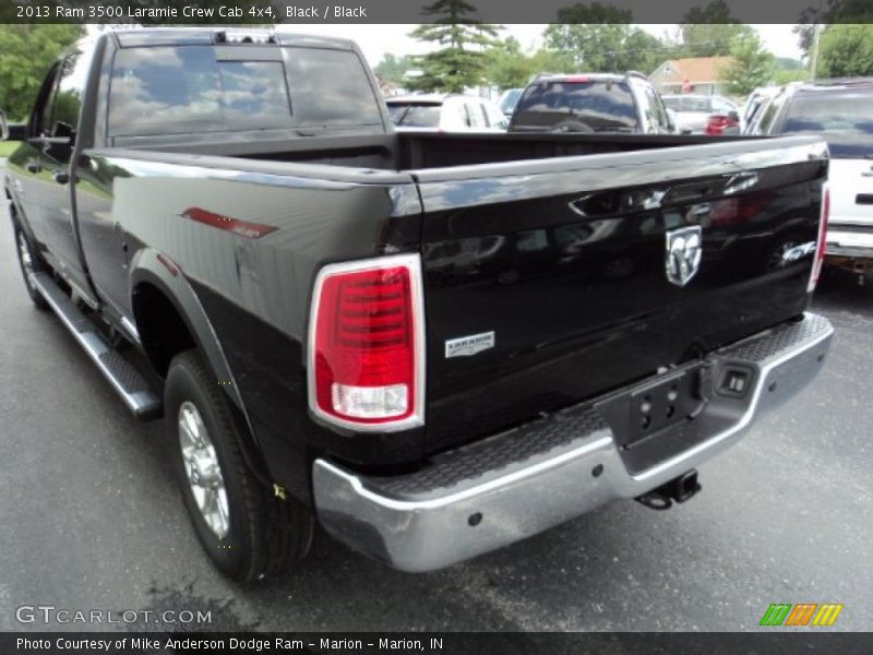 Black / Black 2013 Ram 3500 Laramie Crew Cab 4x4