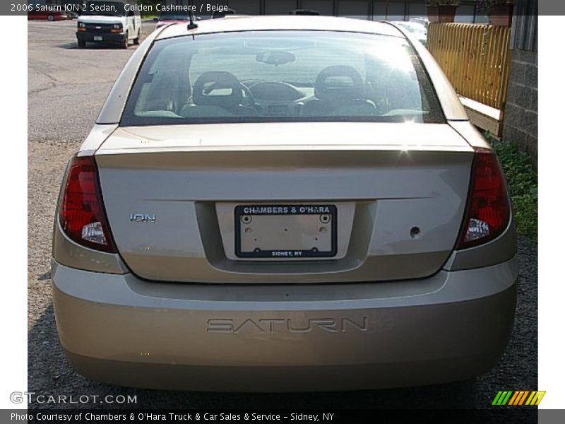 Golden Cashmere / Beige 2006 Saturn ION 2 Sedan