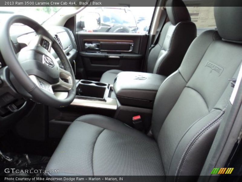 Black / Black 2013 Ram 3500 Laramie Crew Cab 4x4