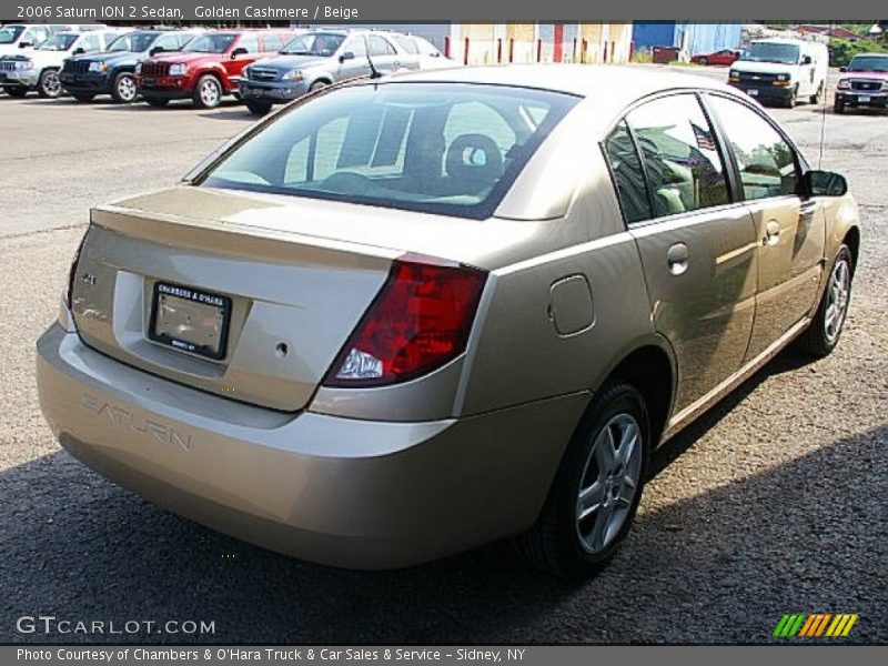 Golden Cashmere / Beige 2006 Saturn ION 2 Sedan