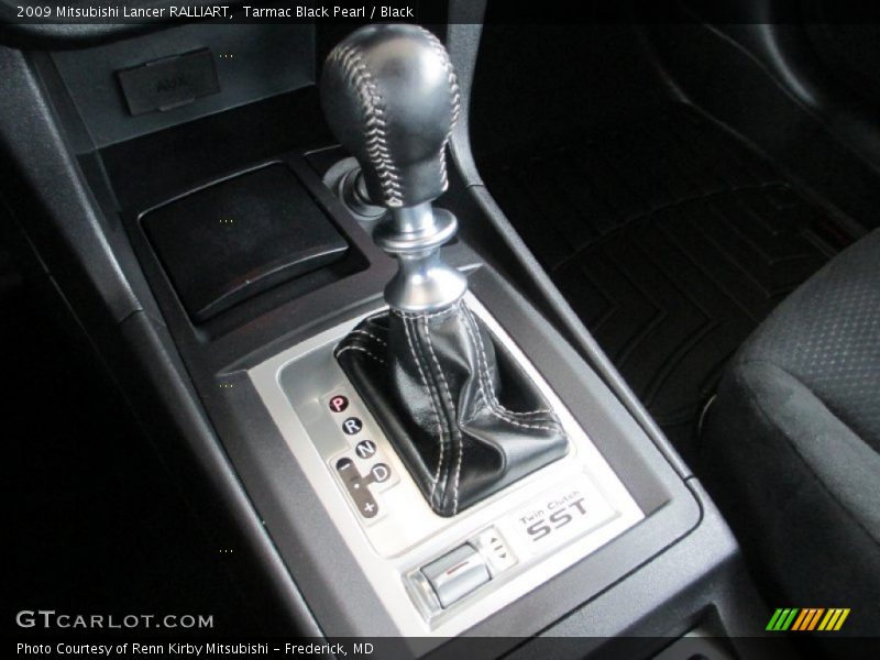 Tarmac Black Pearl / Black 2009 Mitsubishi Lancer RALLIART