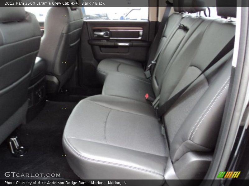 Black / Black 2013 Ram 3500 Laramie Crew Cab 4x4