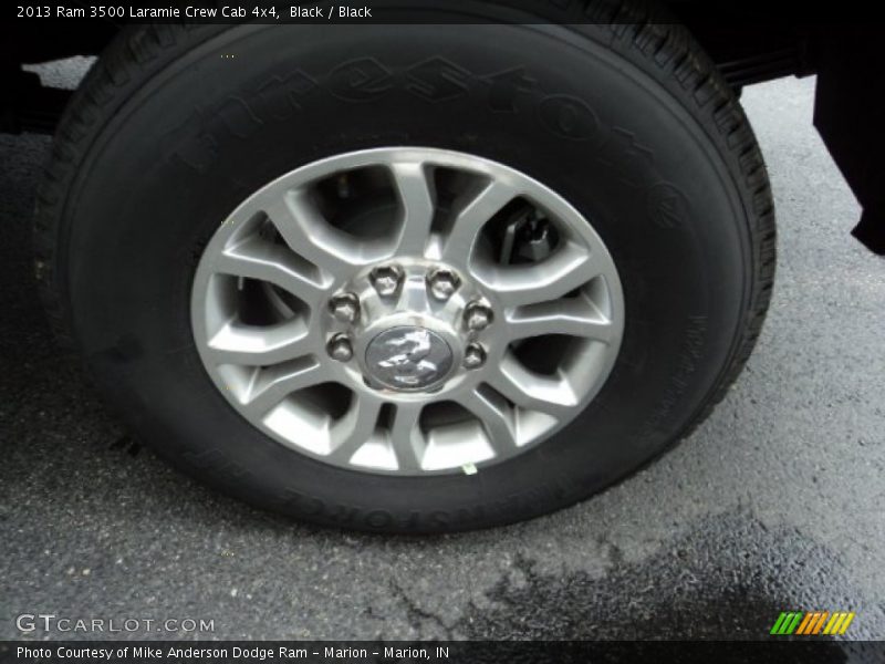 Black / Black 2013 Ram 3500 Laramie Crew Cab 4x4