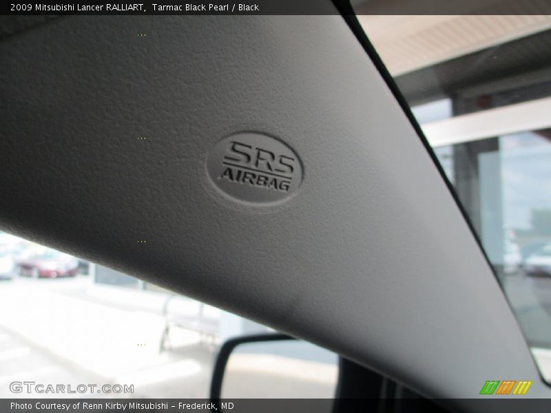 Tarmac Black Pearl / Black 2009 Mitsubishi Lancer RALLIART