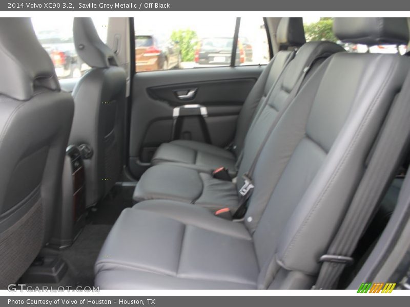 Rear Seat of 2014 XC90 3.2