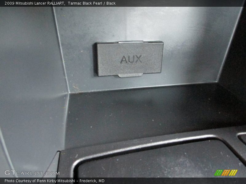 Tarmac Black Pearl / Black 2009 Mitsubishi Lancer RALLIART
