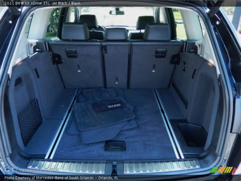 Jet Black / Black 2011 BMW X3 xDrive 35i