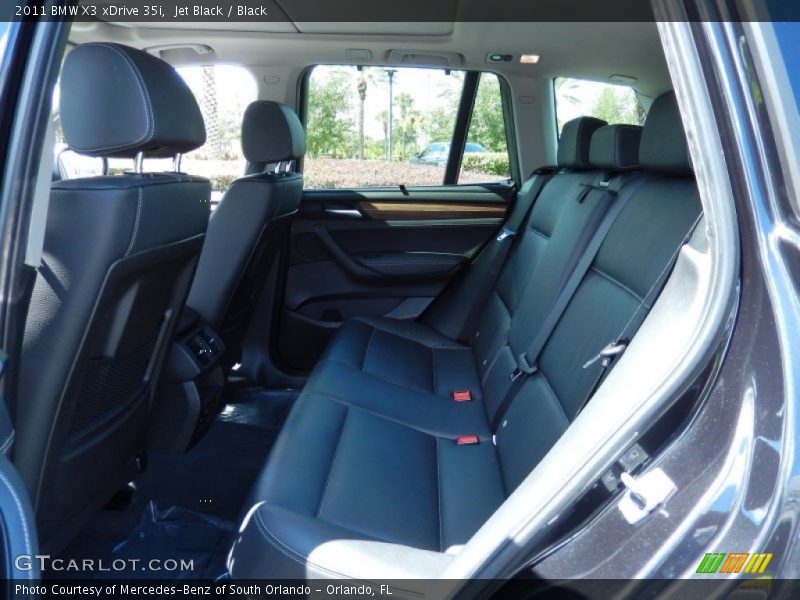 Jet Black / Black 2011 BMW X3 xDrive 35i