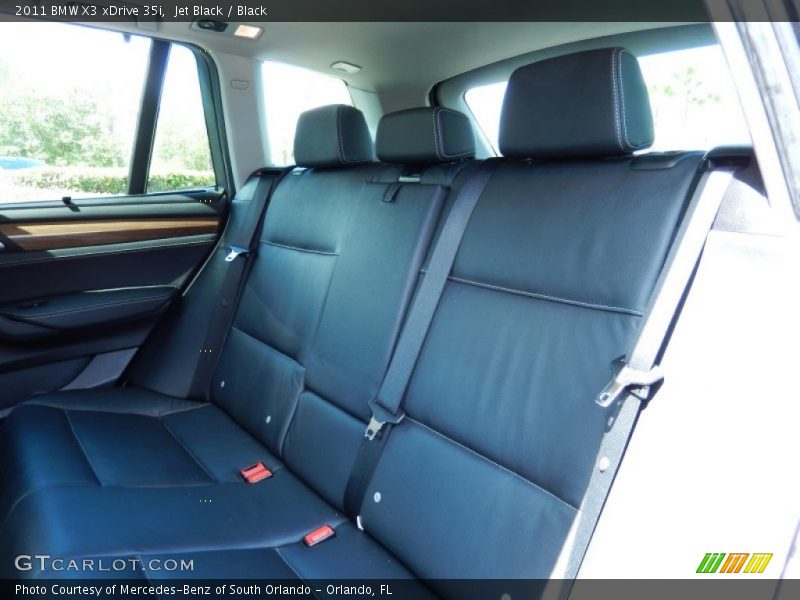 Jet Black / Black 2011 BMW X3 xDrive 35i