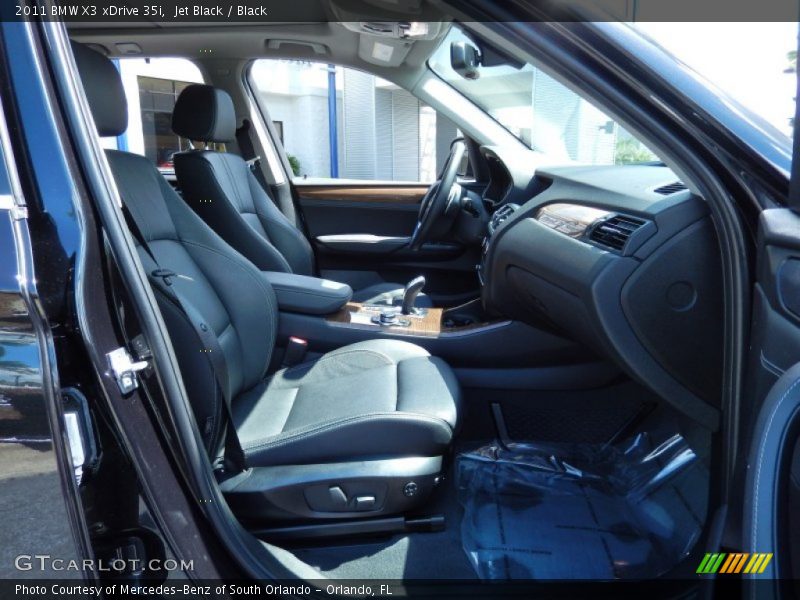 Jet Black / Black 2011 BMW X3 xDrive 35i