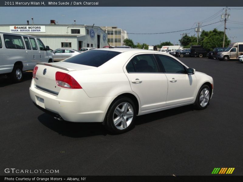 White Suede / Dark Charcoal 2011 Mercury Milan I4