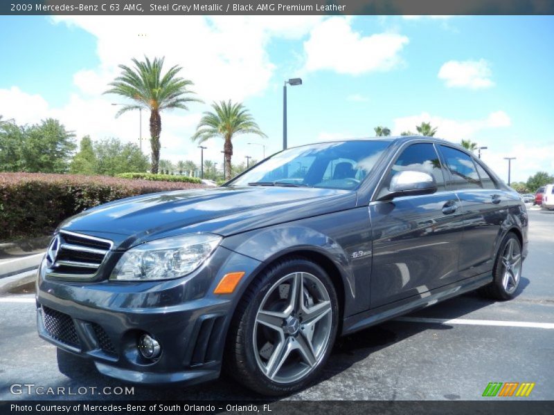 Front 3/4 View of 2009 C 63 AMG