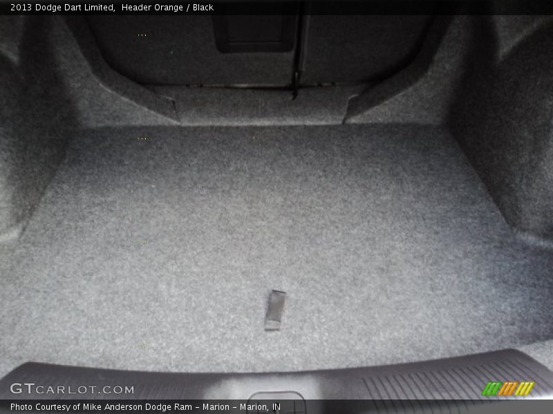 Header Orange / Black 2013 Dodge Dart Limited