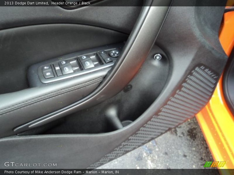 Header Orange / Black 2013 Dodge Dart Limited