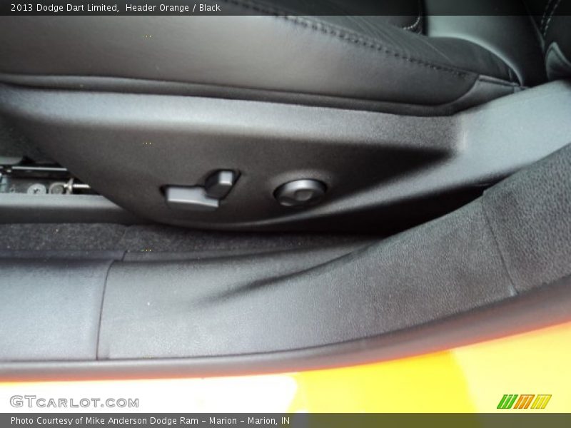 Header Orange / Black 2013 Dodge Dart Limited