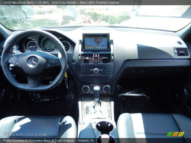 Dashboard of 2009 C 63 AMG