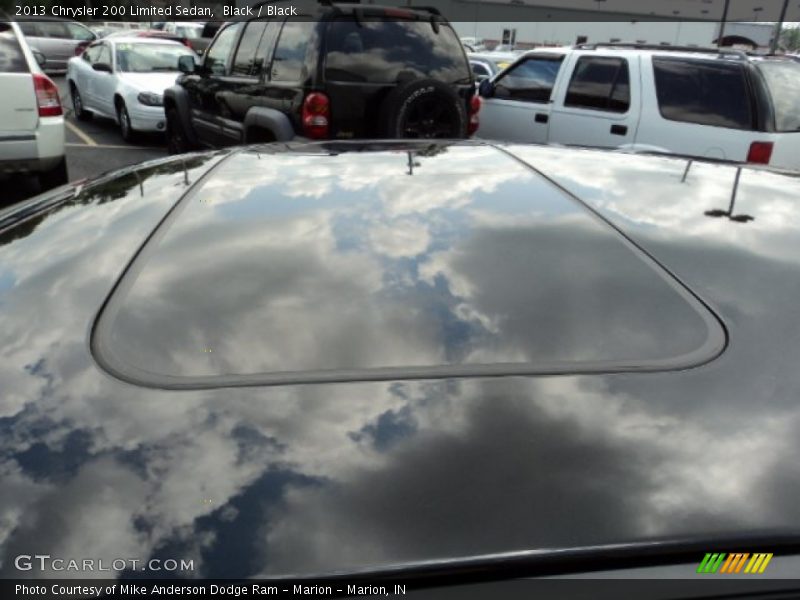 Black / Black 2013 Chrysler 200 Limited Sedan