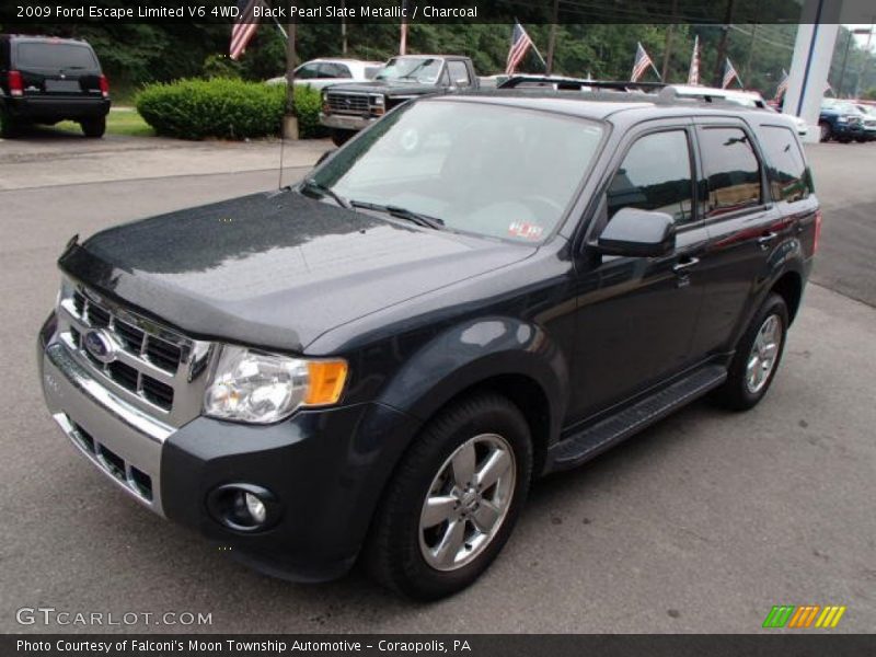 Black Pearl Slate Metallic / Charcoal 2009 Ford Escape Limited V6 4WD