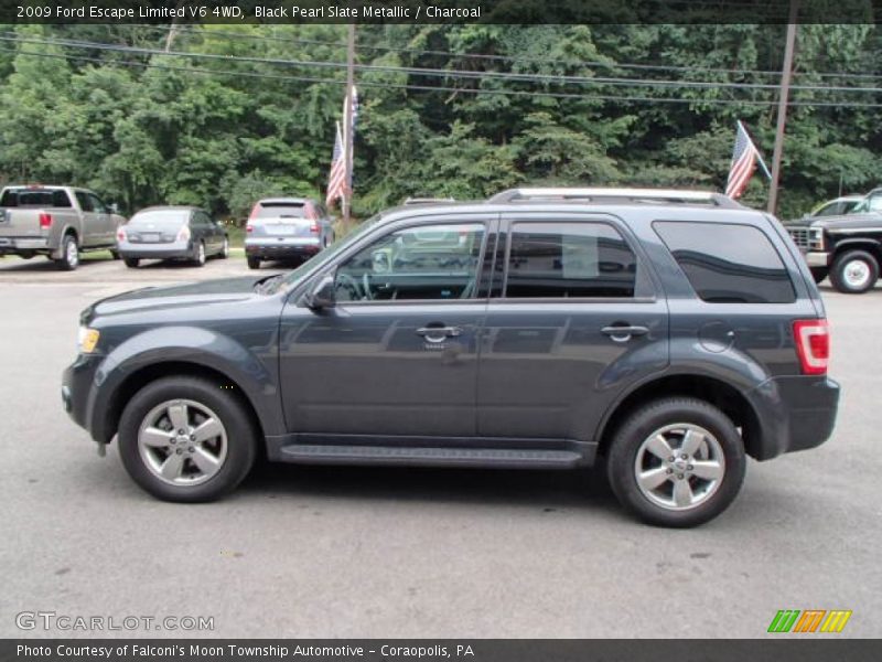 Black Pearl Slate Metallic / Charcoal 2009 Ford Escape Limited V6 4WD