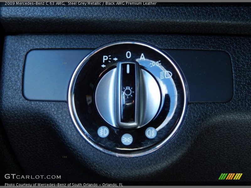 Controls of 2009 C 63 AMG