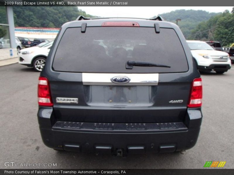 Black Pearl Slate Metallic / Charcoal 2009 Ford Escape Limited V6 4WD