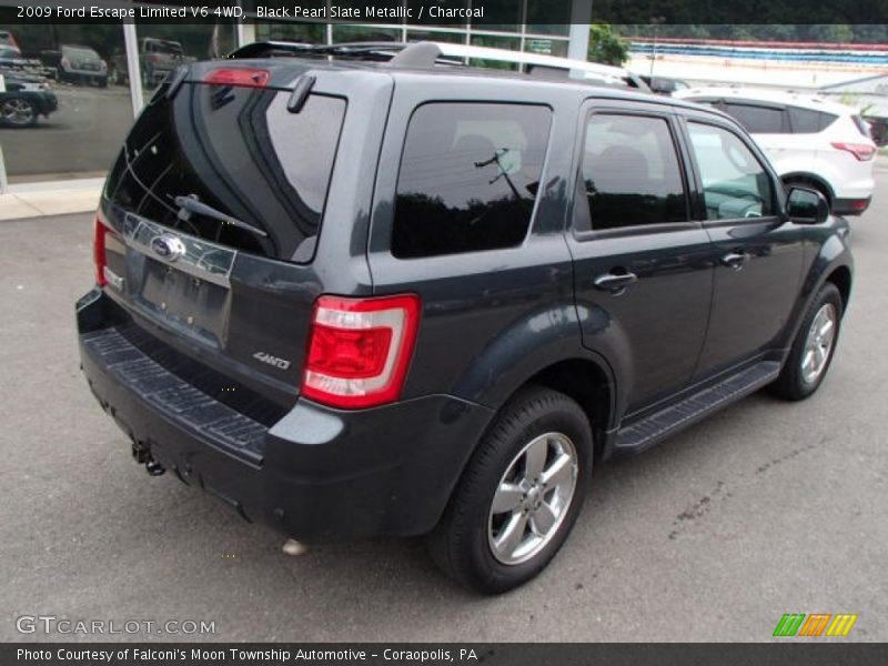Black Pearl Slate Metallic / Charcoal 2009 Ford Escape Limited V6 4WD
