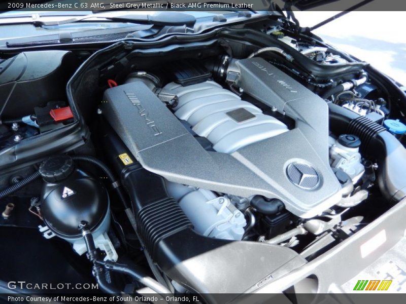  2009 C 63 AMG Engine - 6.3 Liter AMG DOHC 32-Valve V8